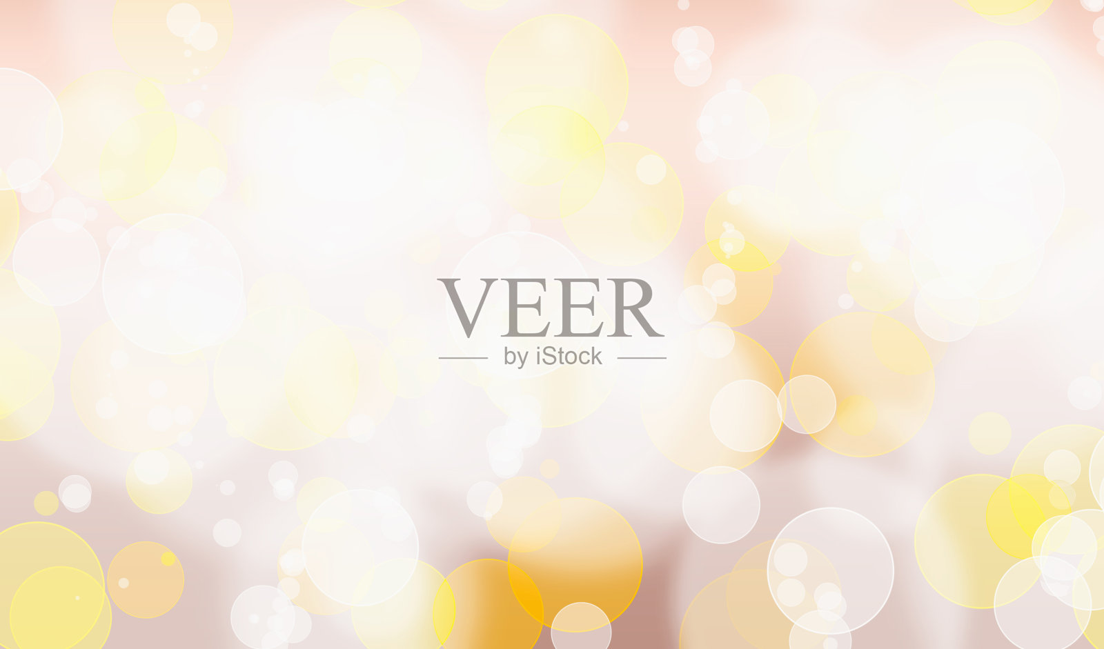 抽象魔幻散景灯光效果背景。五彩缤纷的灯光散焦。三维演示照片摄影图片