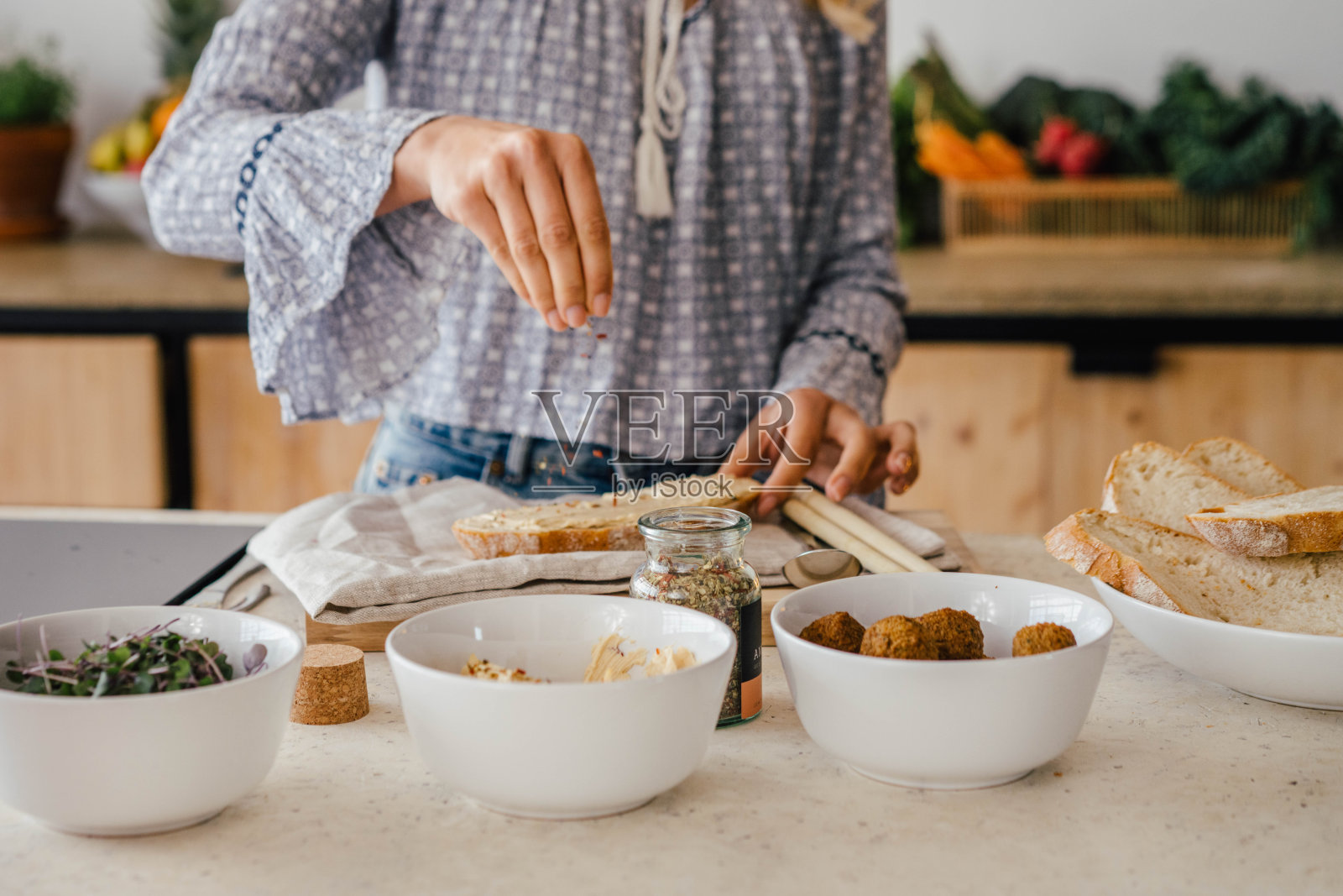 素食照片摄影图片