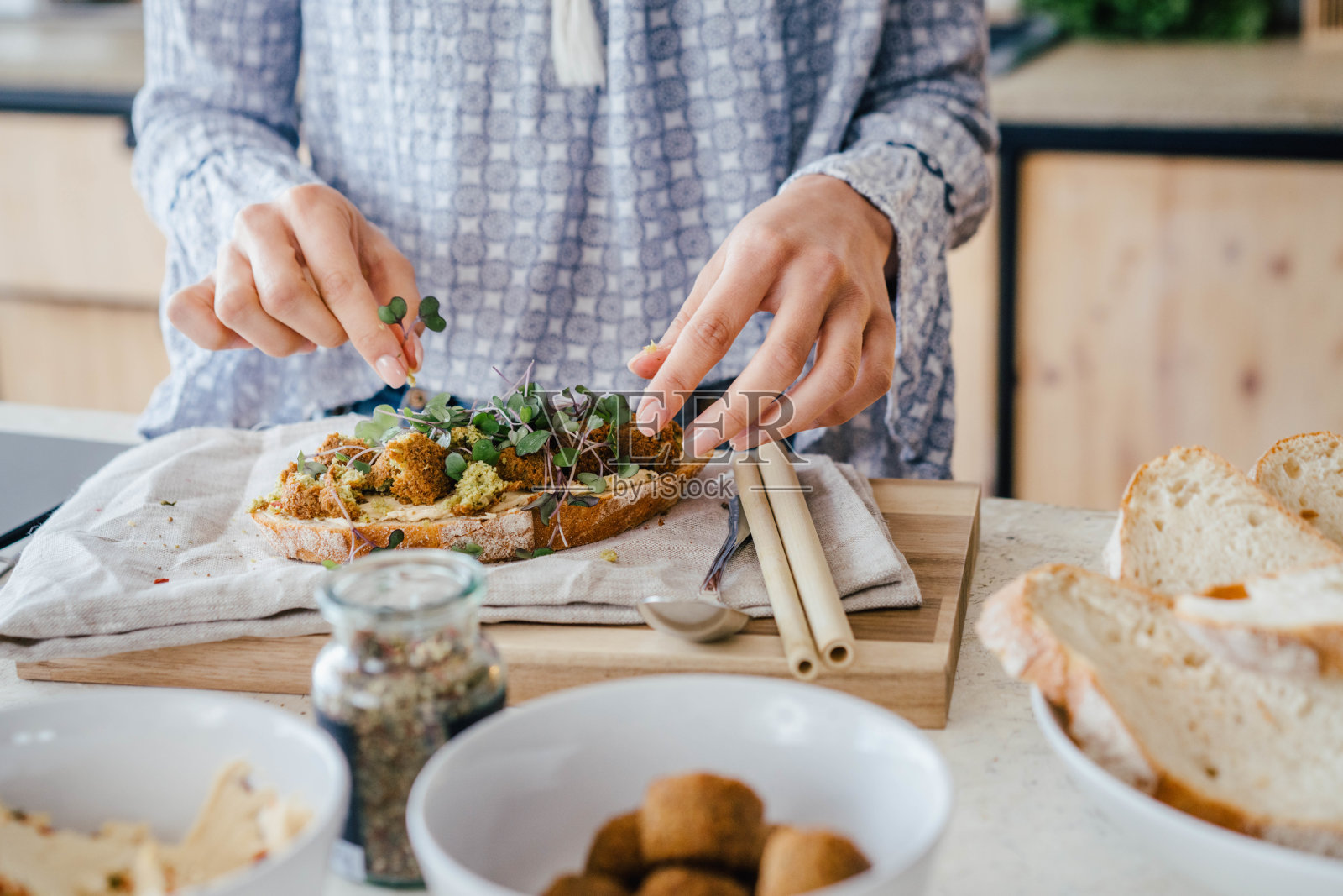 素食照片摄影图片