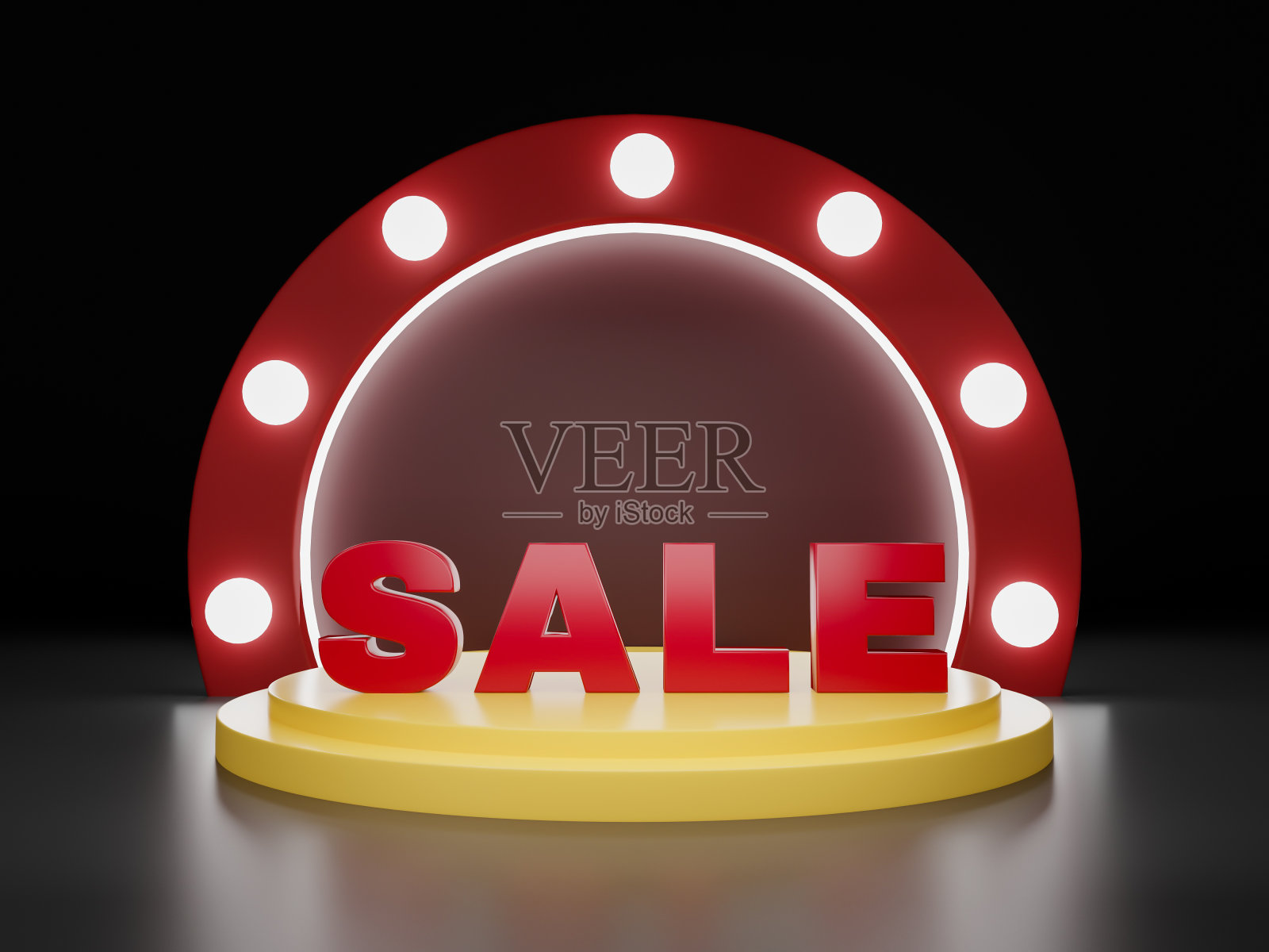 3 d渲染。产品展示及广告的讲台背景。照片摄影图片