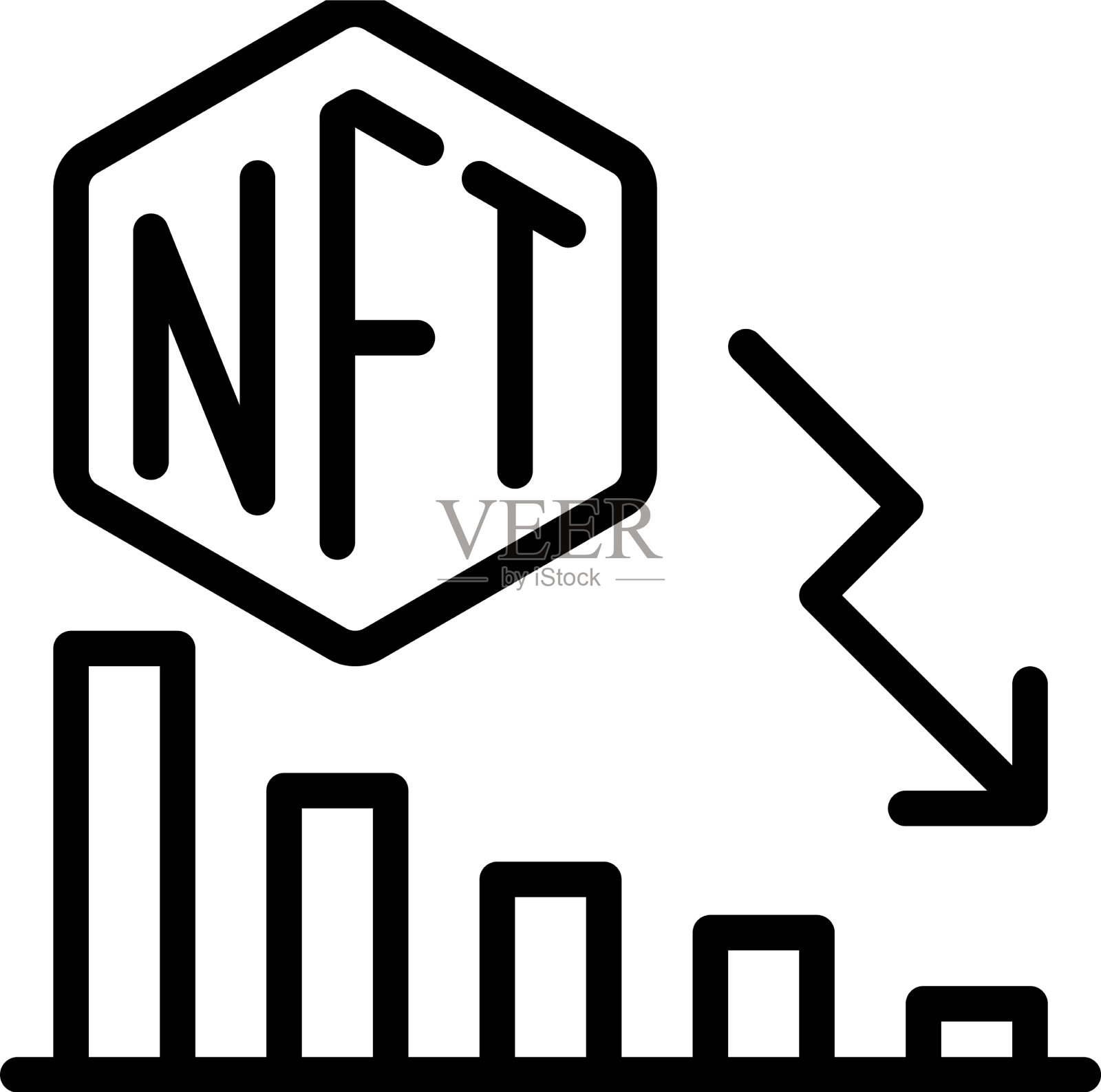 减少音量图标NFT相关设计元素图片