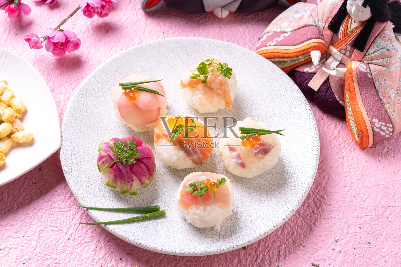 Temari寿司照片摄影图片