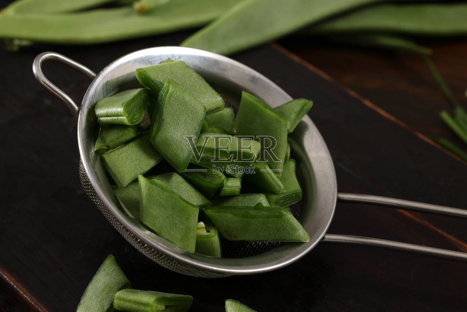 红花菜豆照片摄影图片