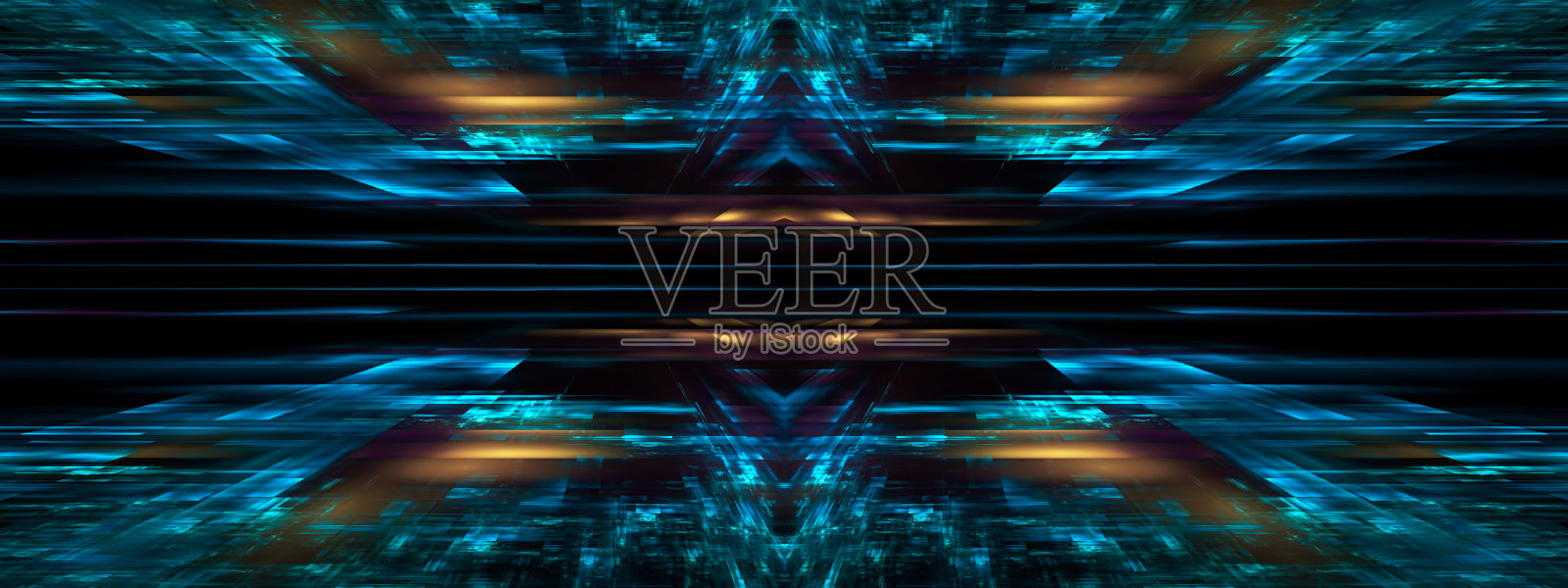 技术背景-抽象计算机生成的三维插图照片摄影图片