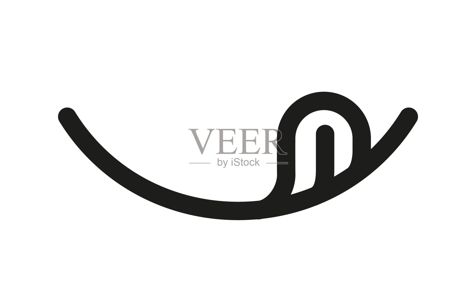 用舌头舔嘴的美味微笑表情。美味美食象征社交网络。美味和饥饿的线图标。可口的美食。享受食物的迹象。矢量插图孤立在白色背景上插画图片素材