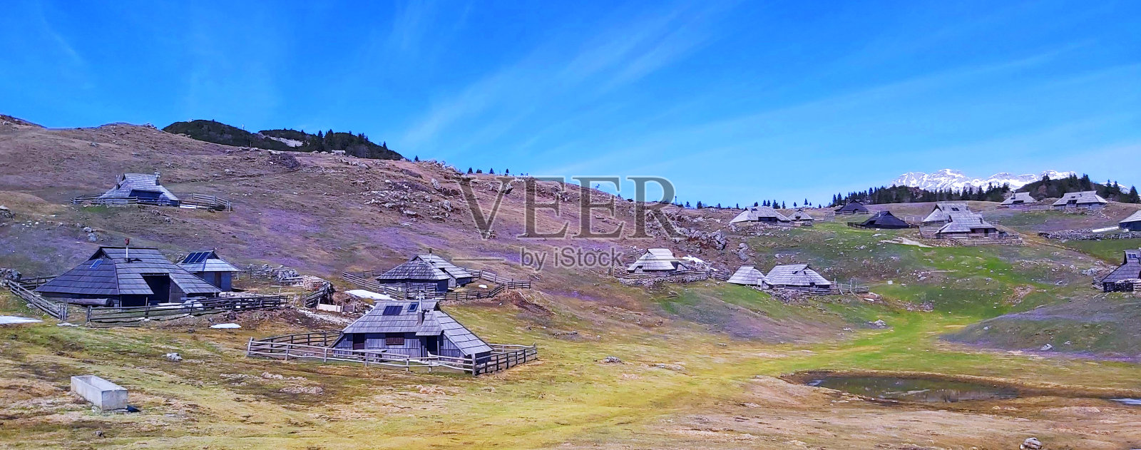 盛开的山照片摄影图片