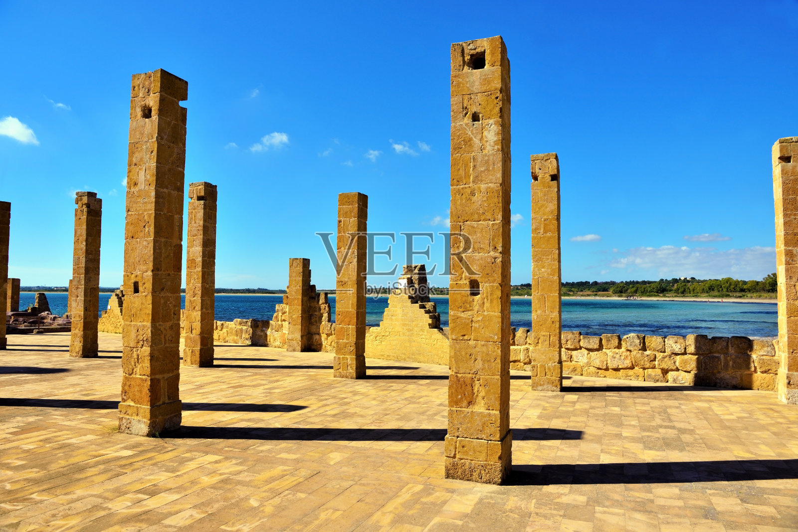 意大利西西里岛Vendicari自然保护区照片摄影图片