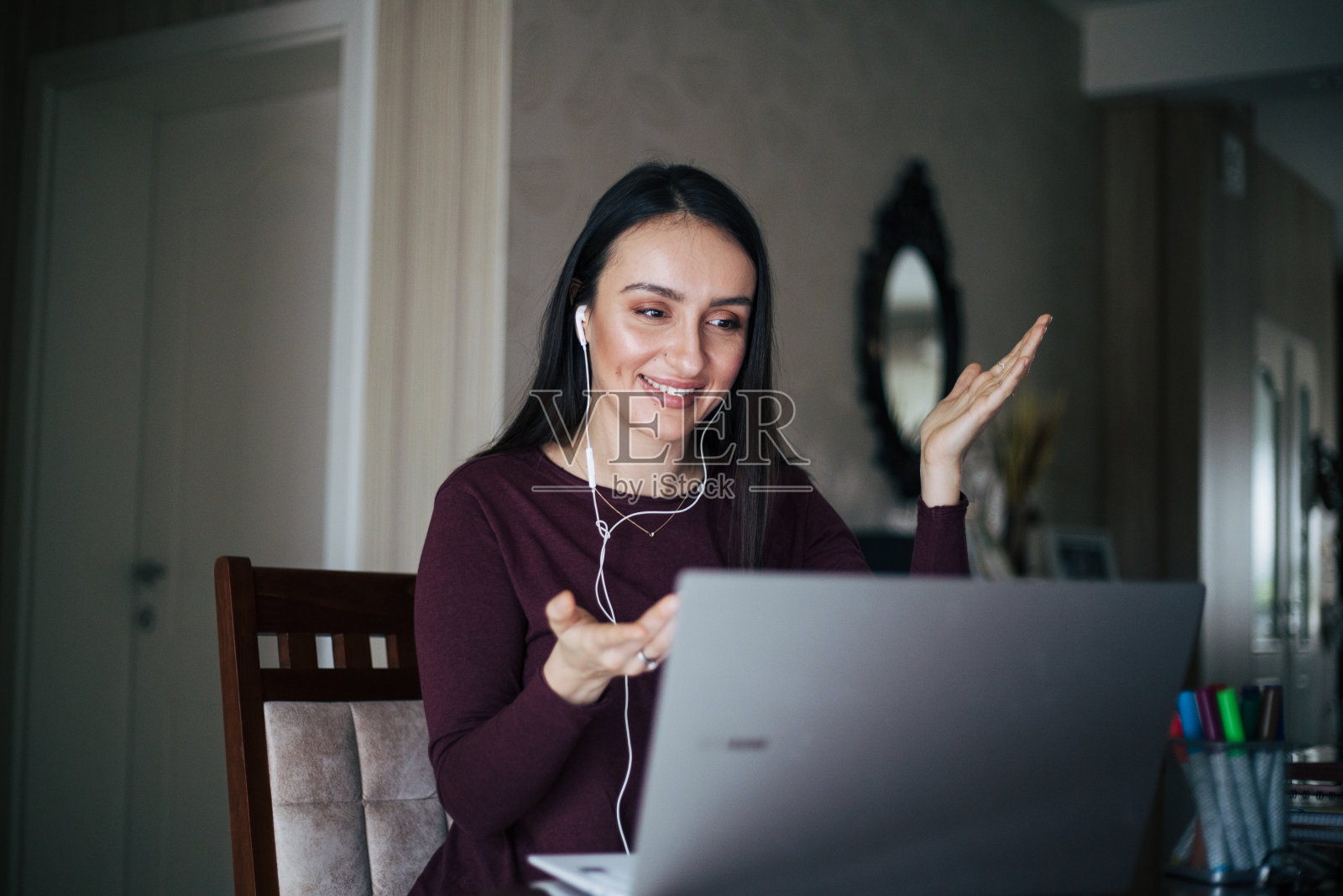 语言治疗。照片摄影图片