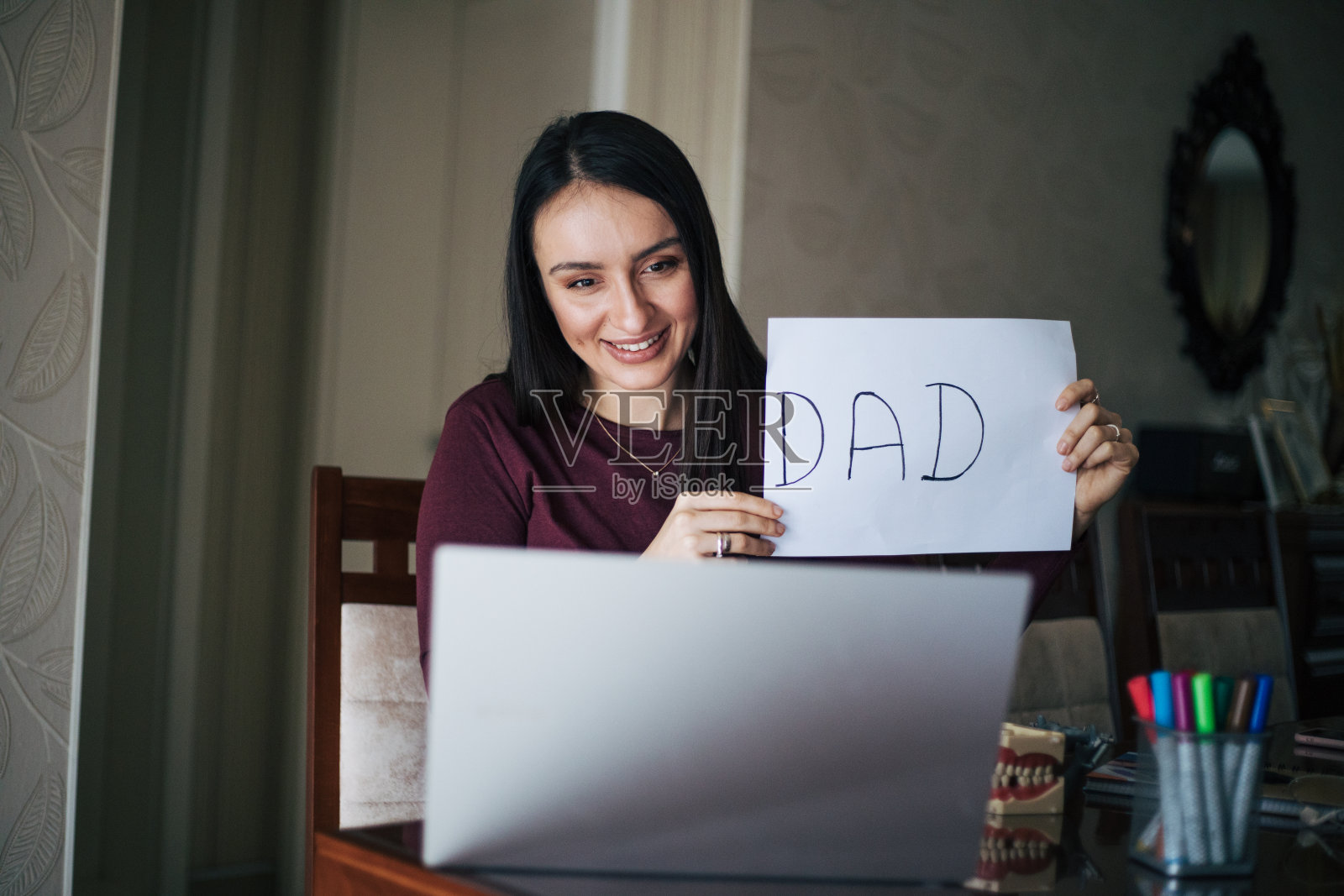 语言治疗。照片摄影图片