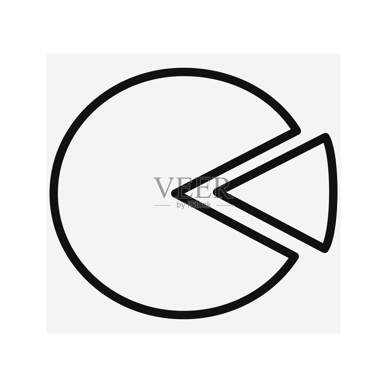 披萨图标。按钮。食物。图标素材