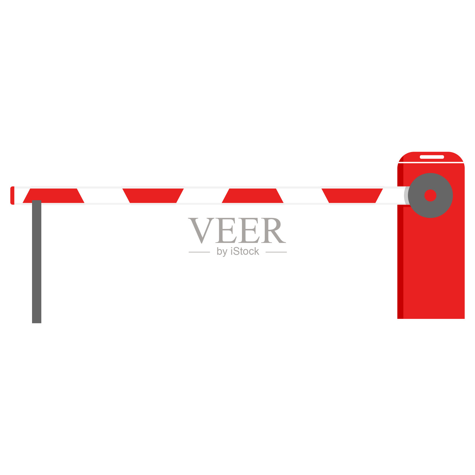 道路障碍和交通阻塞插画图片素材