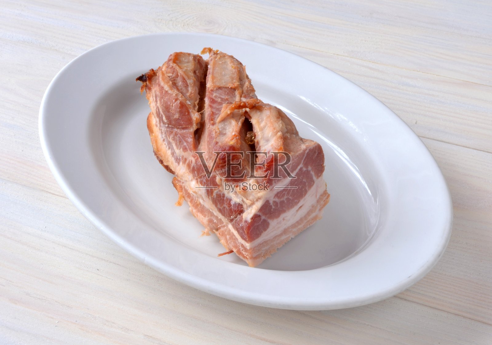 烤培根照片摄影图片