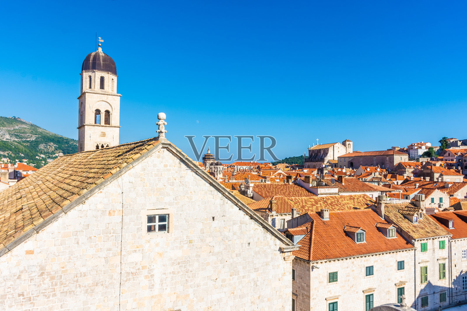 克罗地亚杜布罗夫尼克镇照片摄影图片
