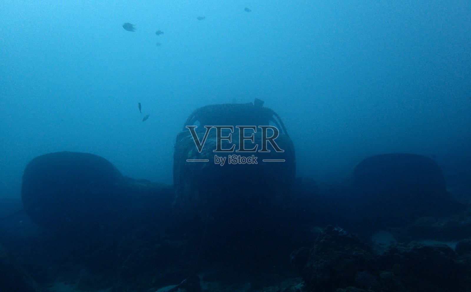 海上飞机失事照片摄影图片