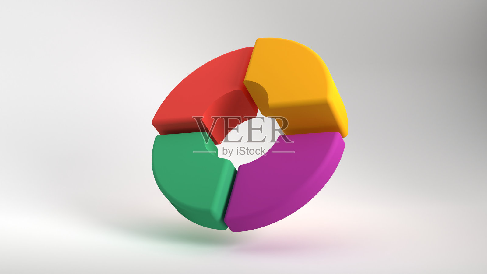 三维饼图照片摄影图片