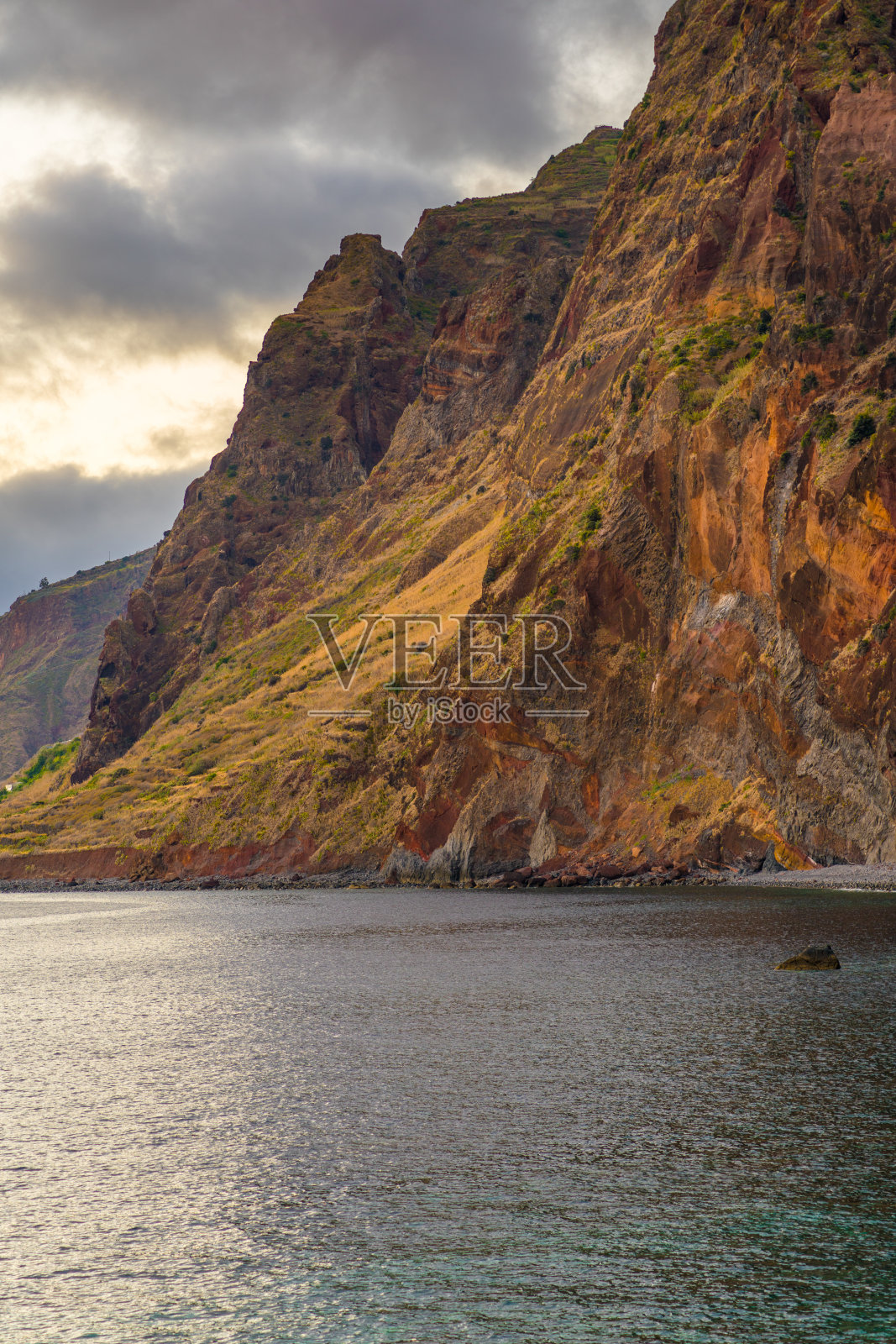 马德拉群岛海岸线照片摄影图片