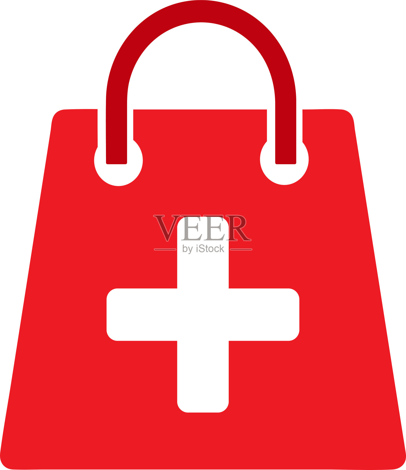 购物袋图标销售包装标志设计插画图片素材