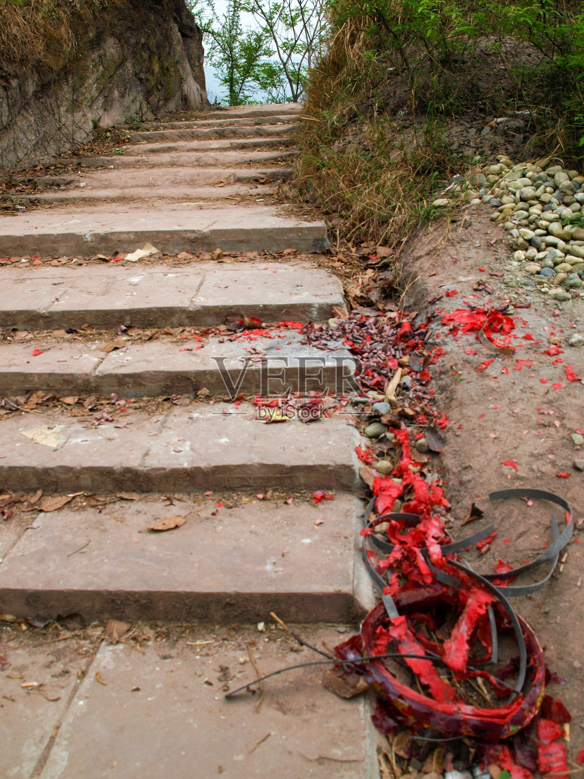 红纸照片摄影图片