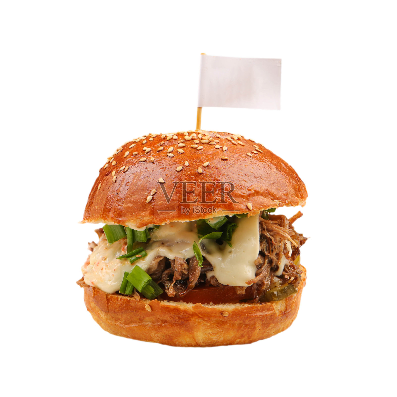 汉堡配新鲜蔬菜照片摄影图片