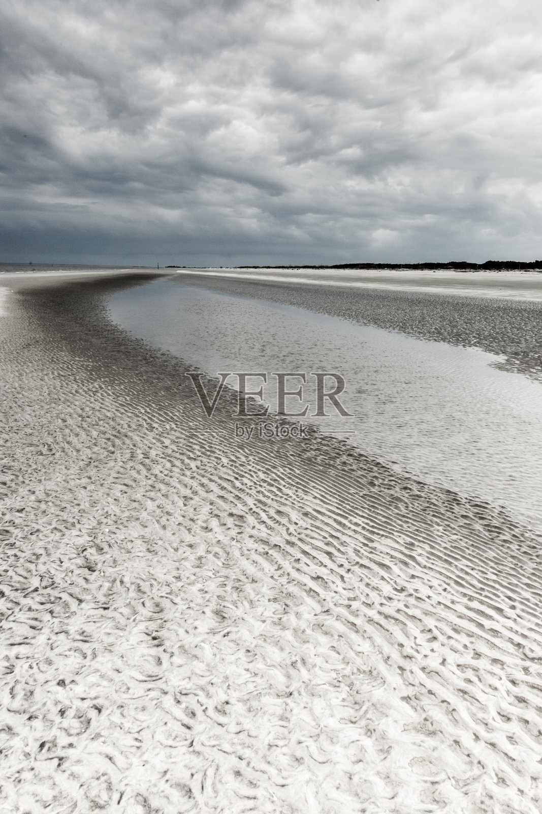 垂直的海滩照片摄影图片