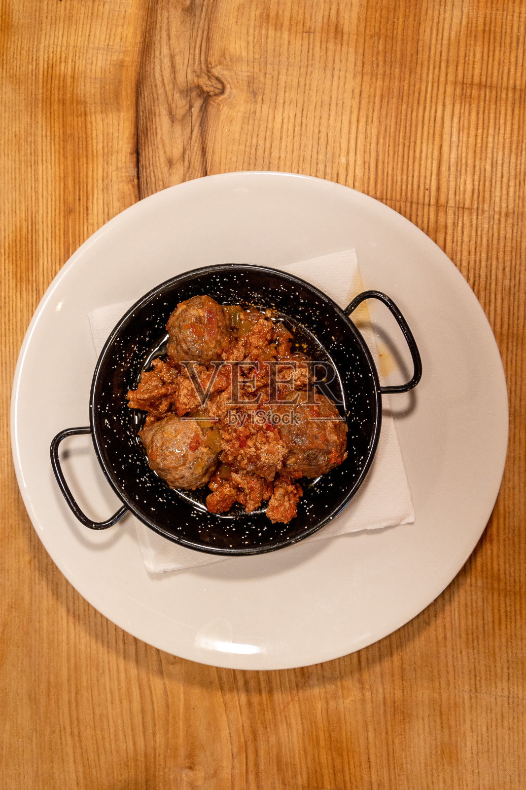 牛肝菌肉丸照片摄影图片