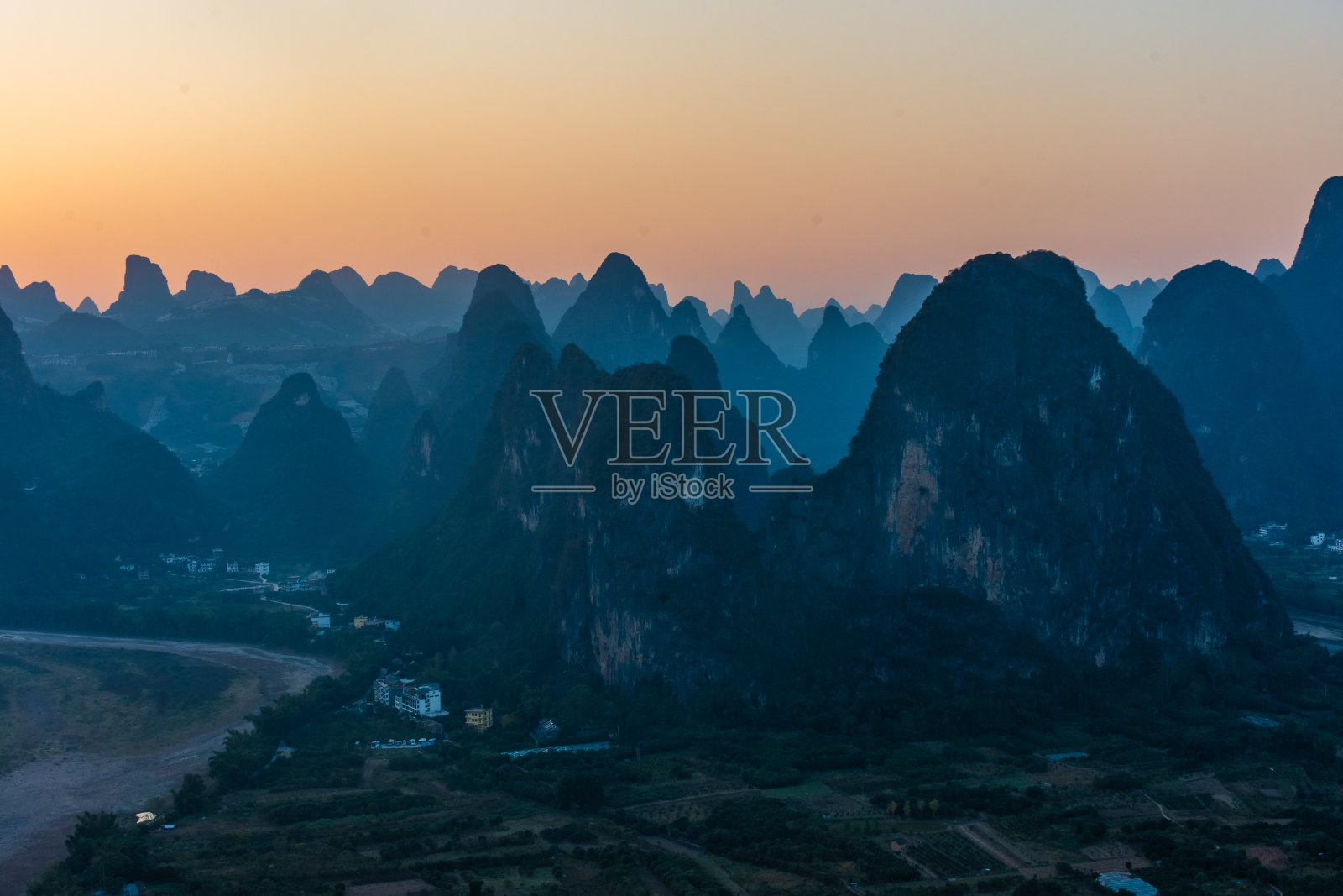 中国广西的风景照片摄影图片