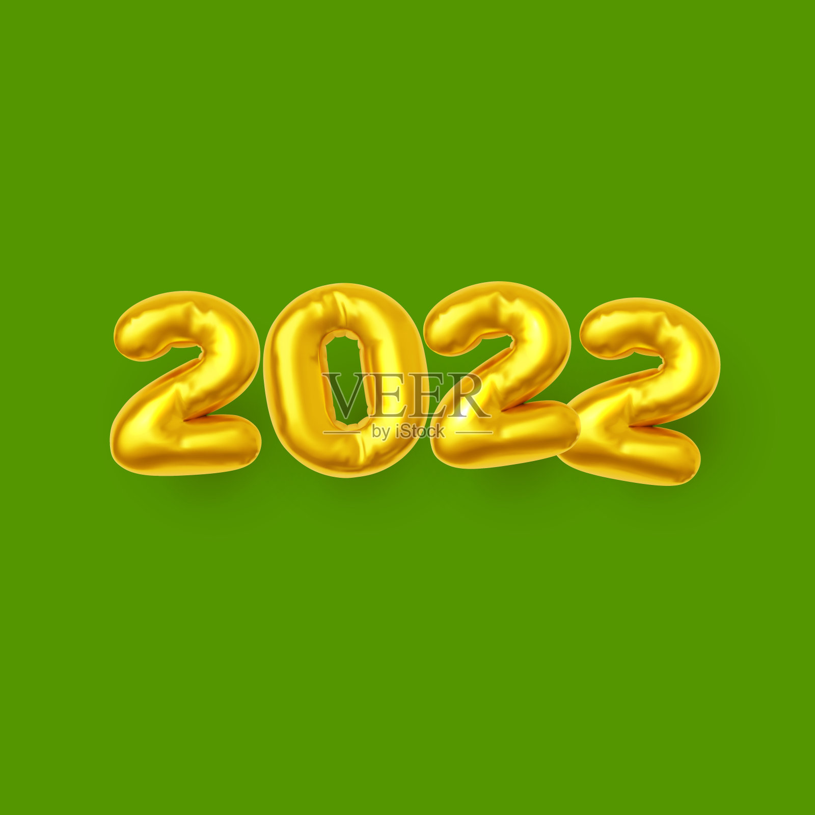 金箔的气球插画图片素材