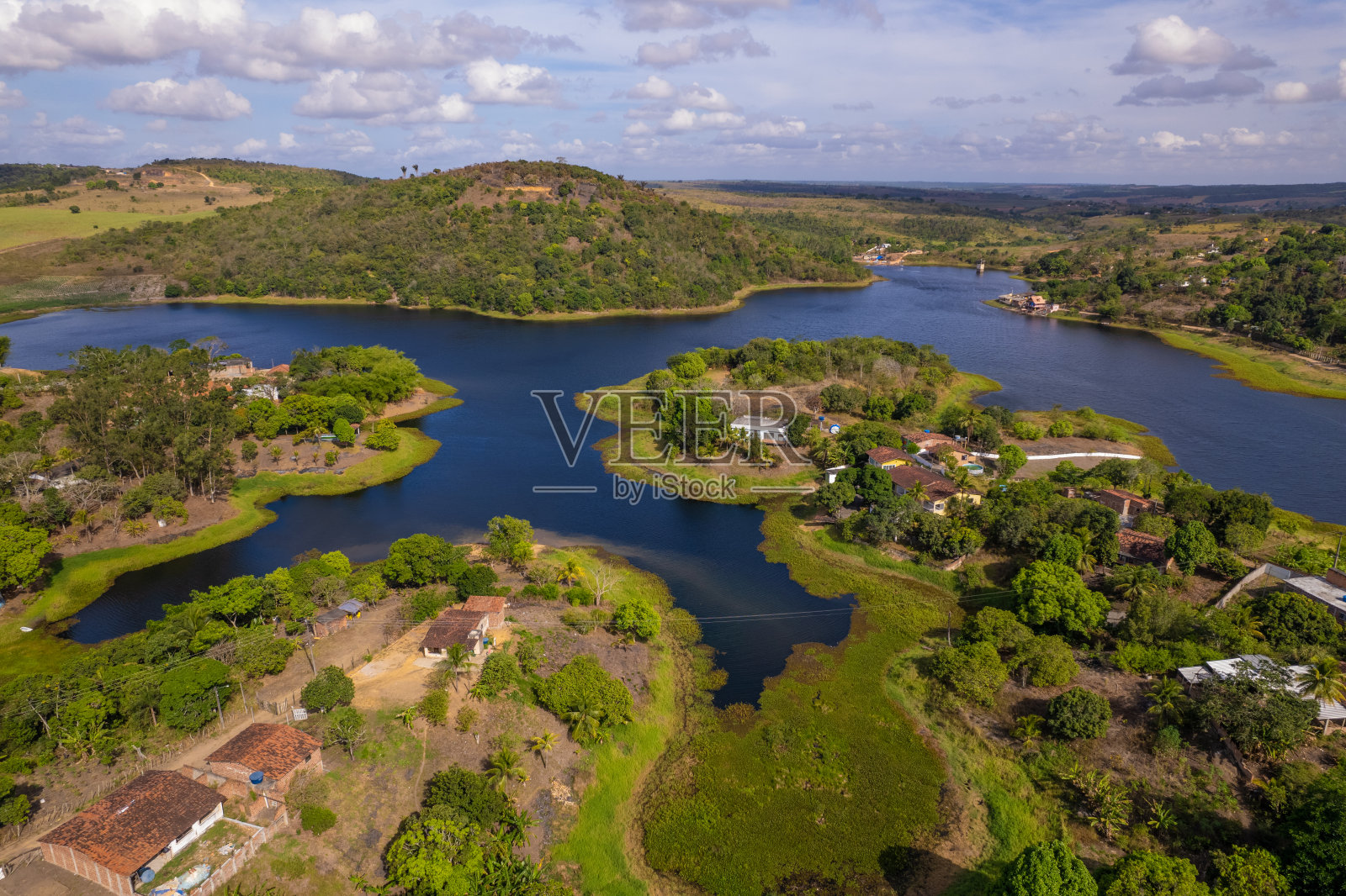 巴西伯南布哥的航拍图照片摄影图片