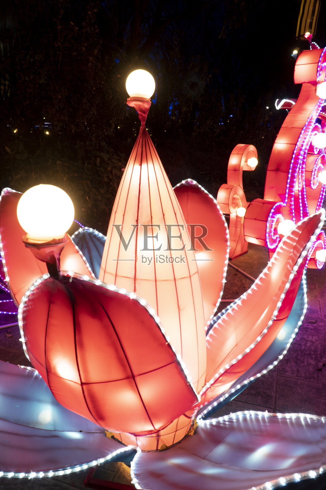 节日灯笼照片摄影图片