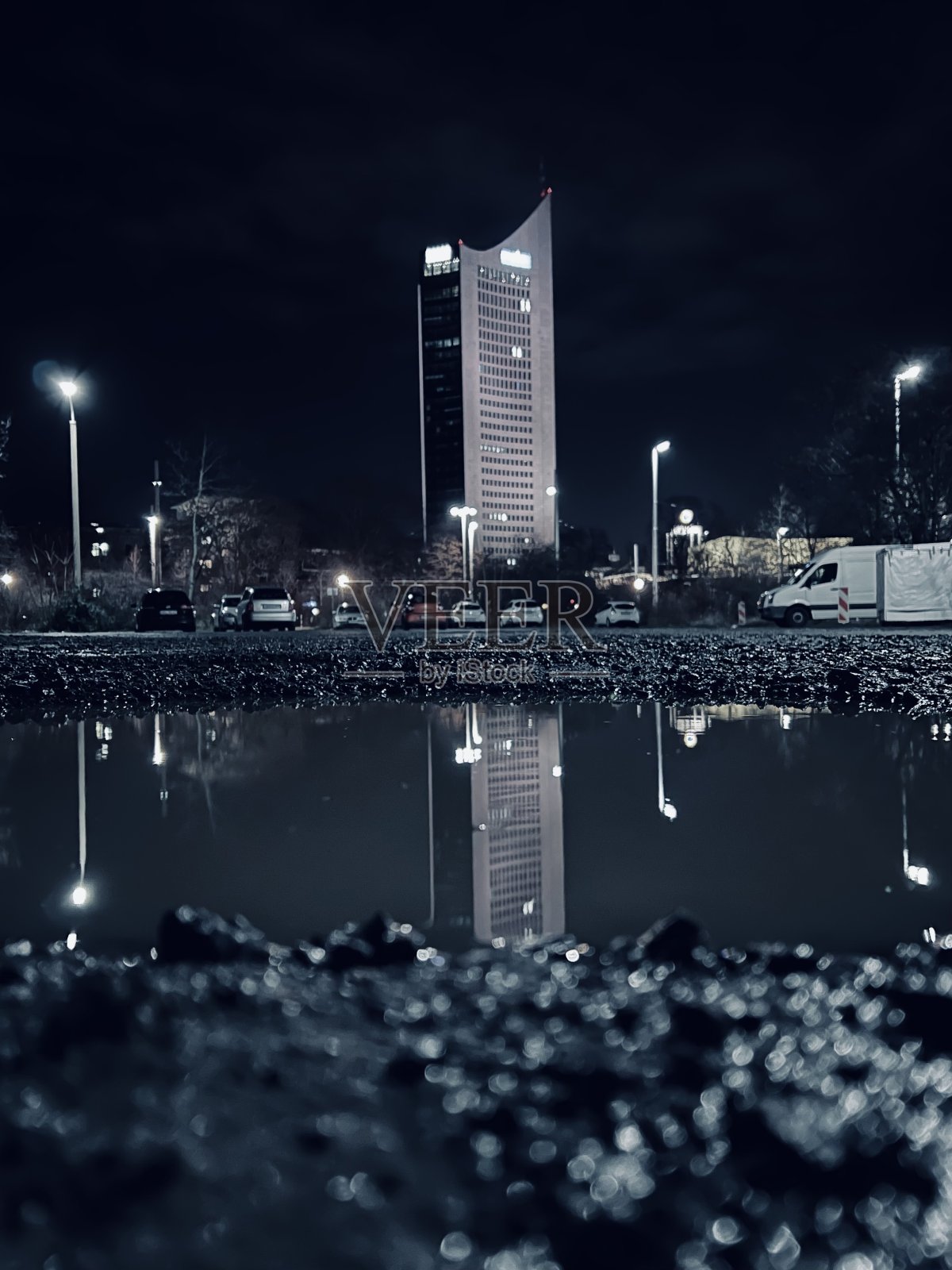 城市的灯光照片摄影图片