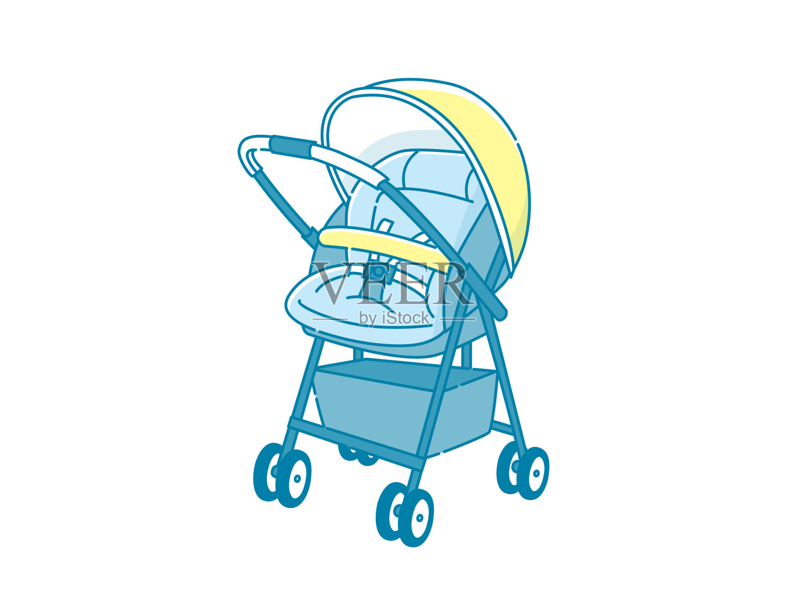 推车股票插图设计元素图片