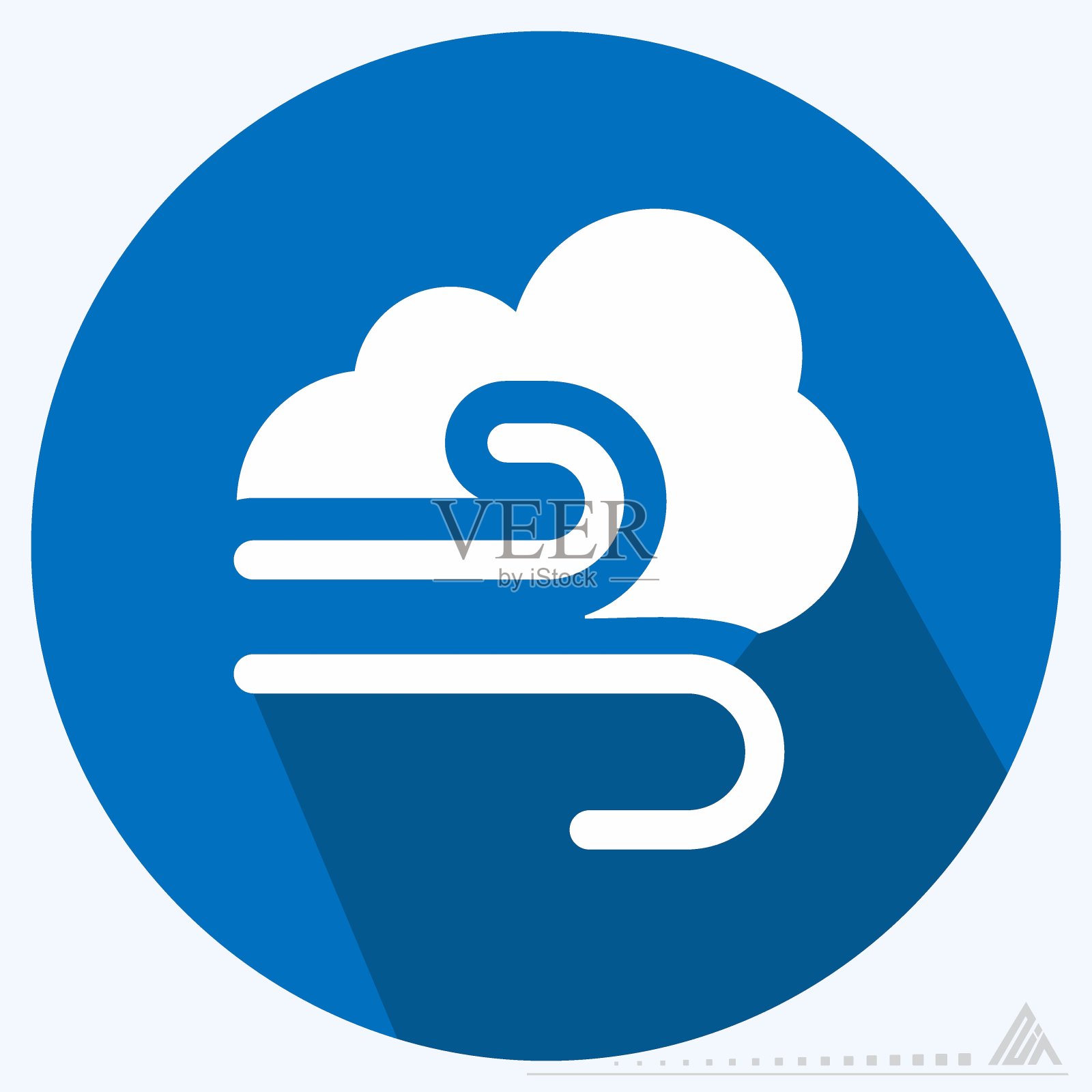 图标风-长阴影风格插画图片素材