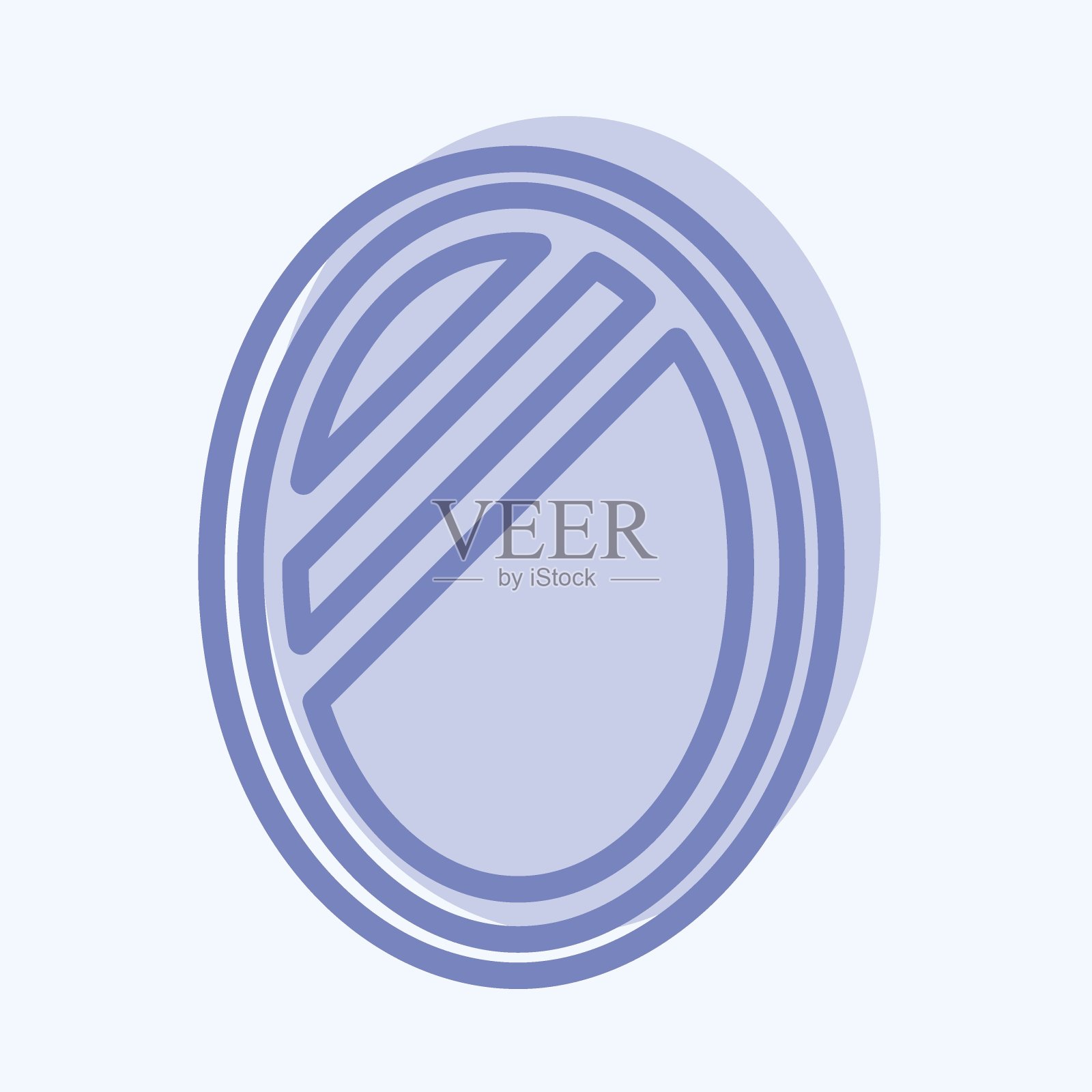 图标镜像3 -两个色调风格-简单的插图，可编辑的笔画。插画图片素材