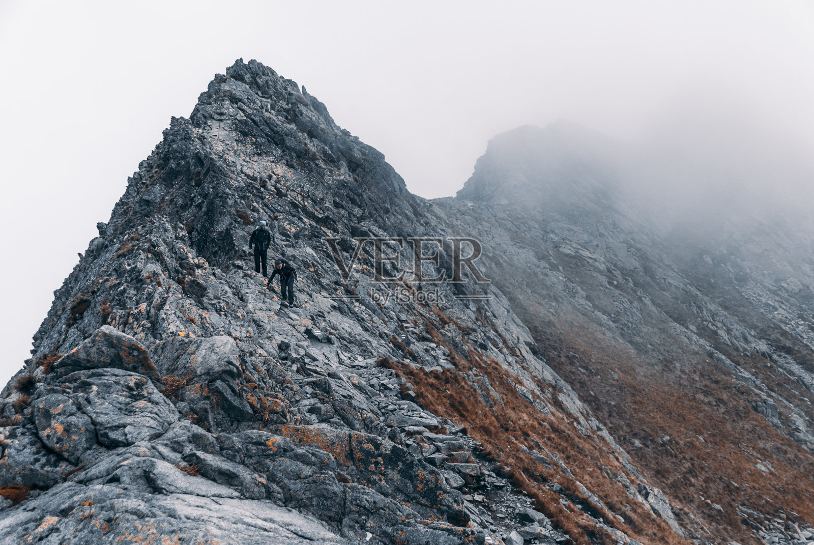 落基山脉的山峰，波兰的泰特拉山脉照片摄影图片