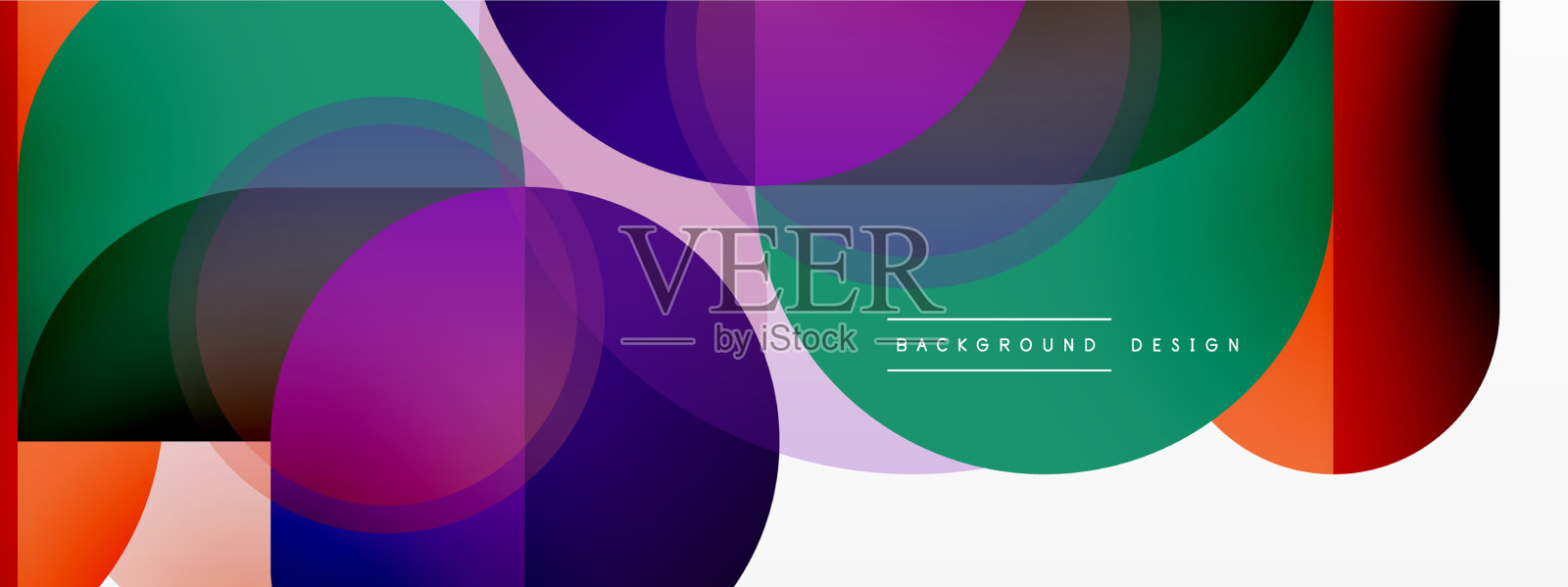 创意几何壁纸最小的圆插画图片素材