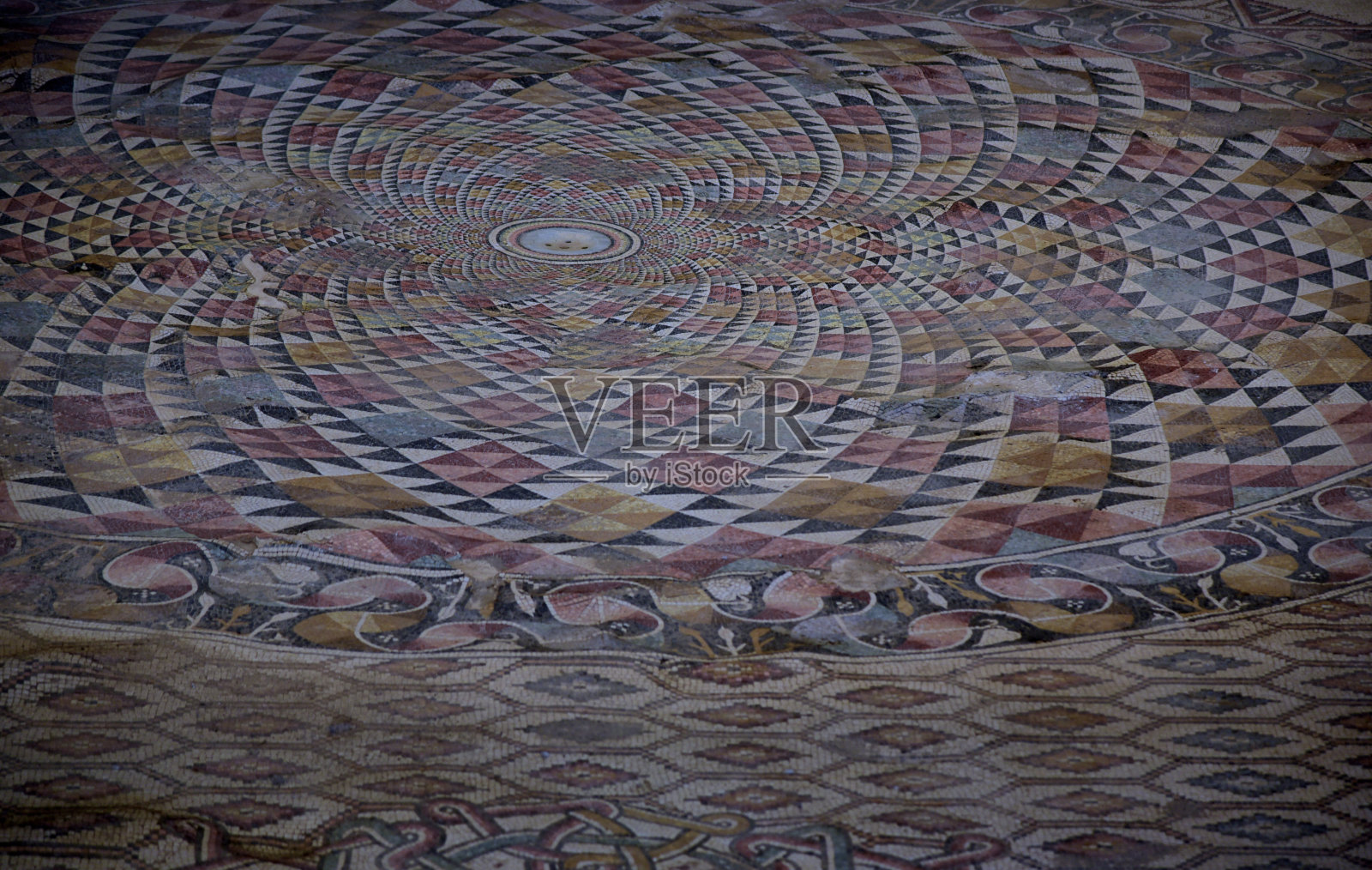 杰里科的希沙姆宫殿照片摄影图片