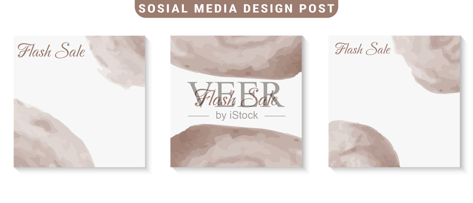 现代推广方网横幅。可编辑的模板，社交媒体，卡片，横幅，传单，移动应用程序插画图片素材