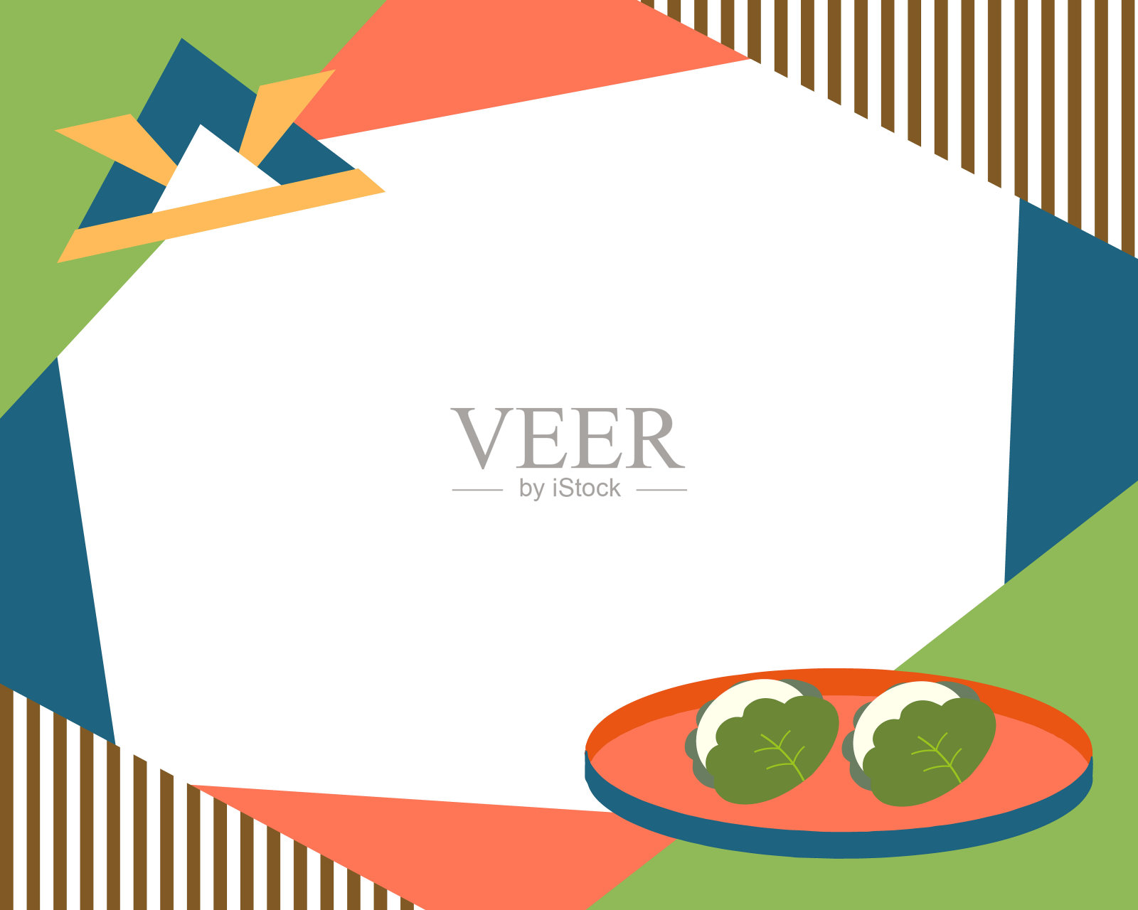 六一儿童节画框插图插画图片素材