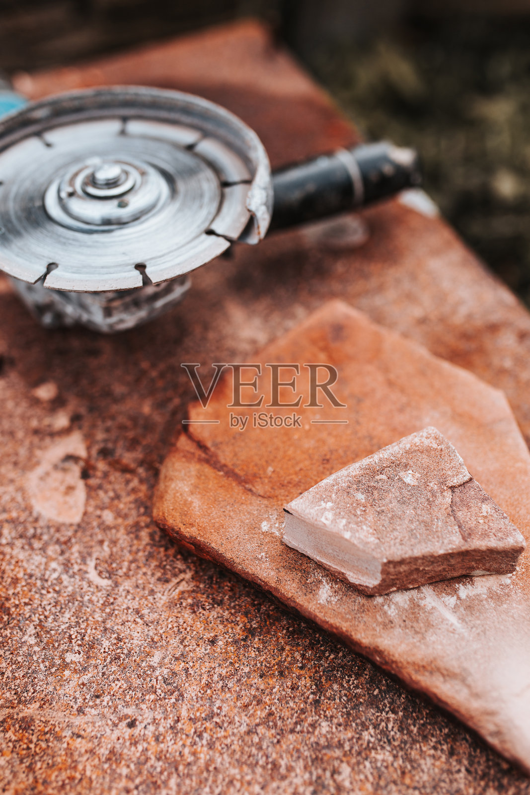 外立面石材瓷砖的专业覆层照片摄影图片