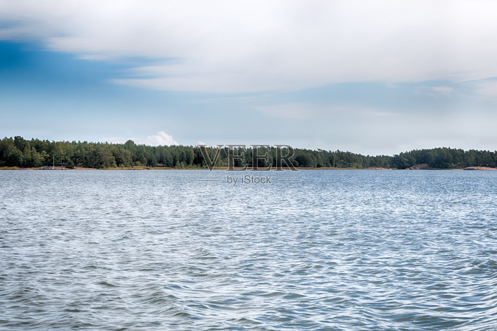 芬兰南部的群岛照片摄影图片