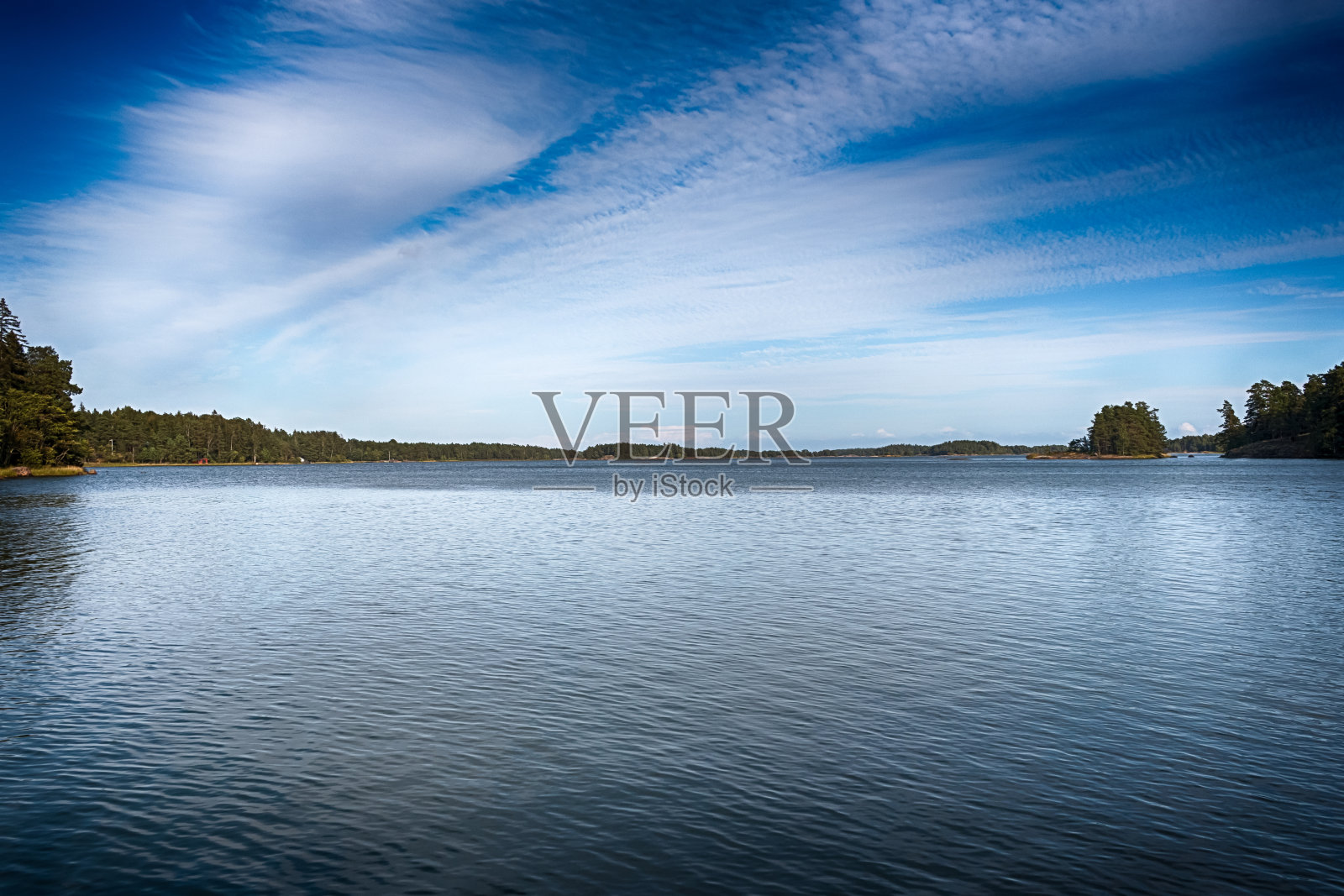 芬兰南部的群岛照片摄影图片