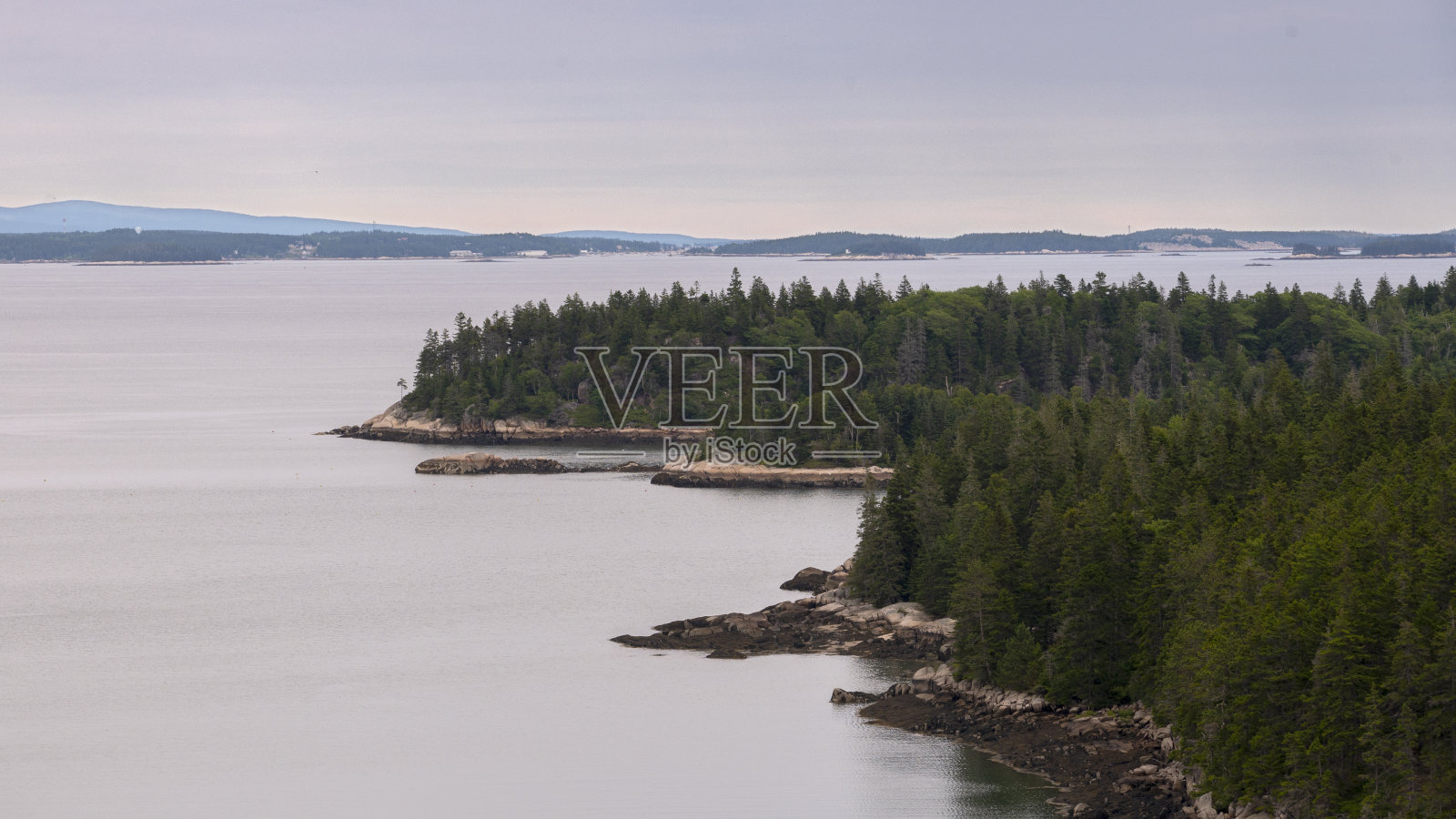 维纳尔黑文海岸线照片摄影图片