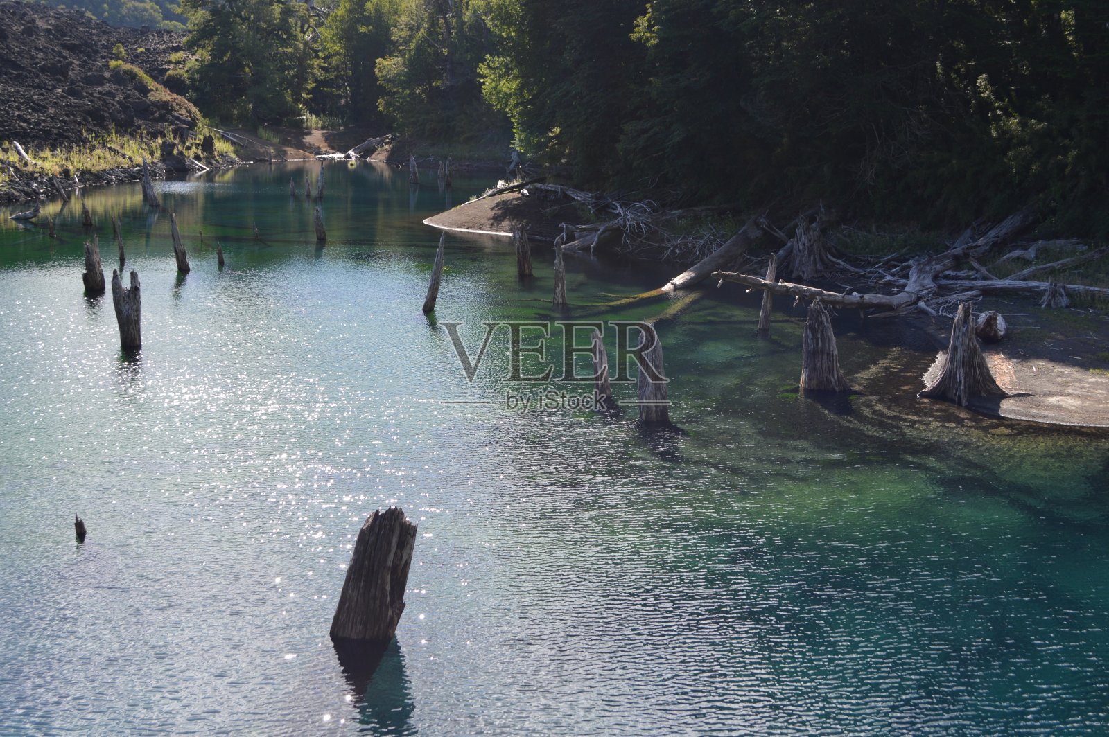 拉古纳阿科伊里斯照片摄影图片