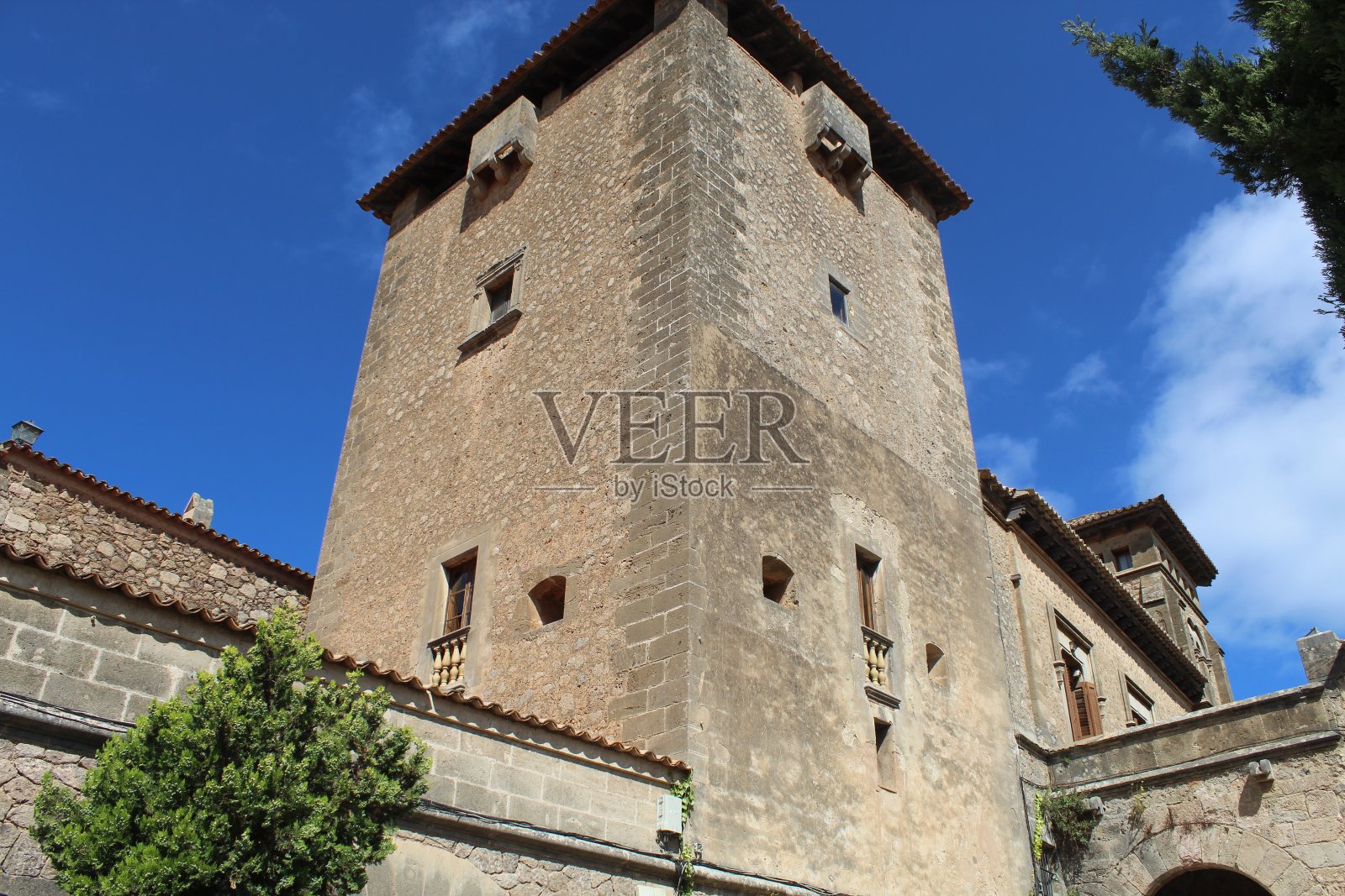 教堂的塔照片摄影图片