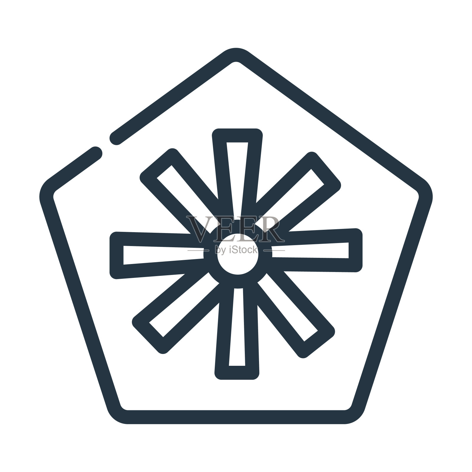 狡猾的细线图标。狡猾，眼睛线性图标从十二生肖概念孤立的轮廓标志。矢量插图符号元素的网页设计和应用程序。图标素材