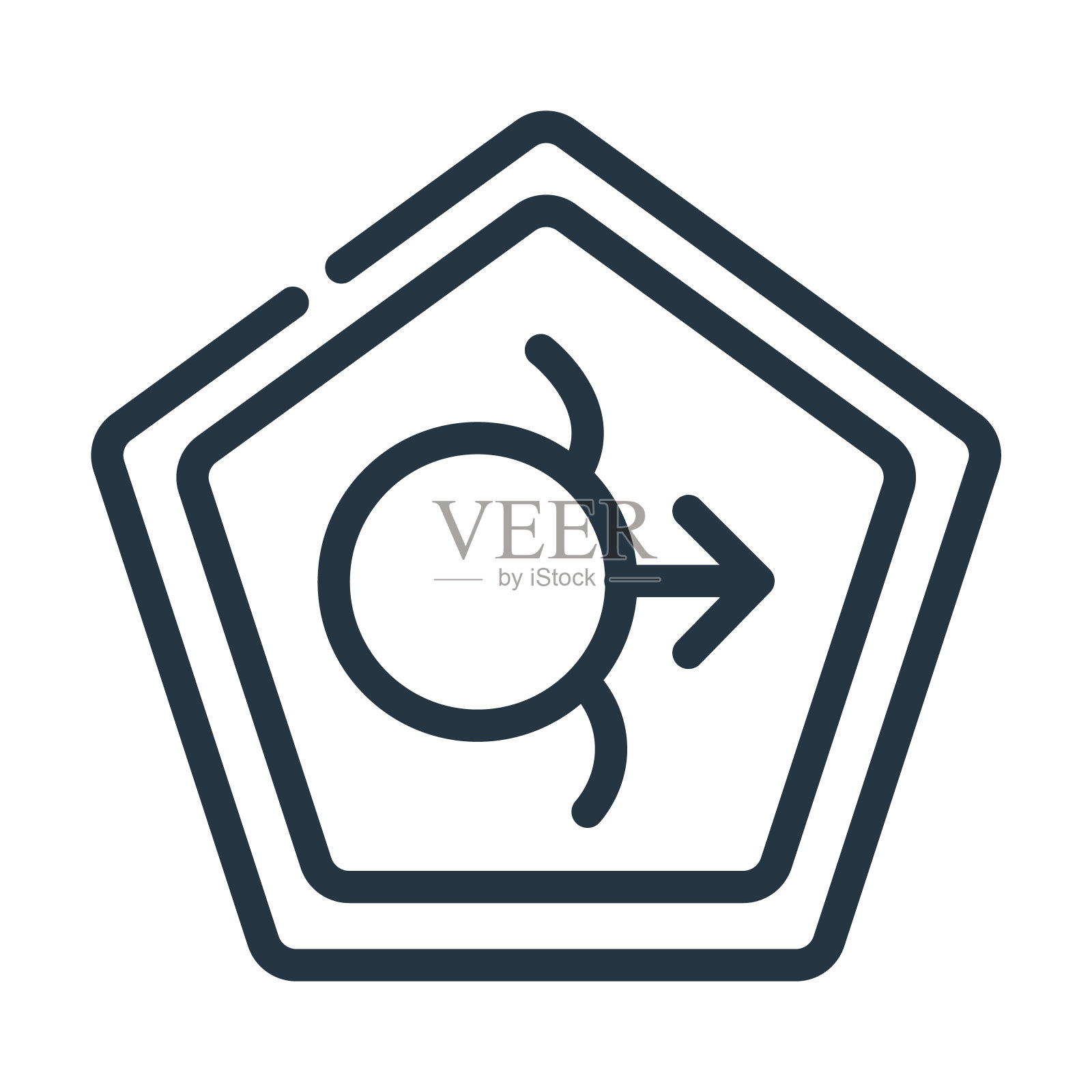 精神细线图标。人，成功的线性图标是从十二生肖概念孤立的轮廓符号。矢量插图符号元素的网页设计和应用程序。图标素材