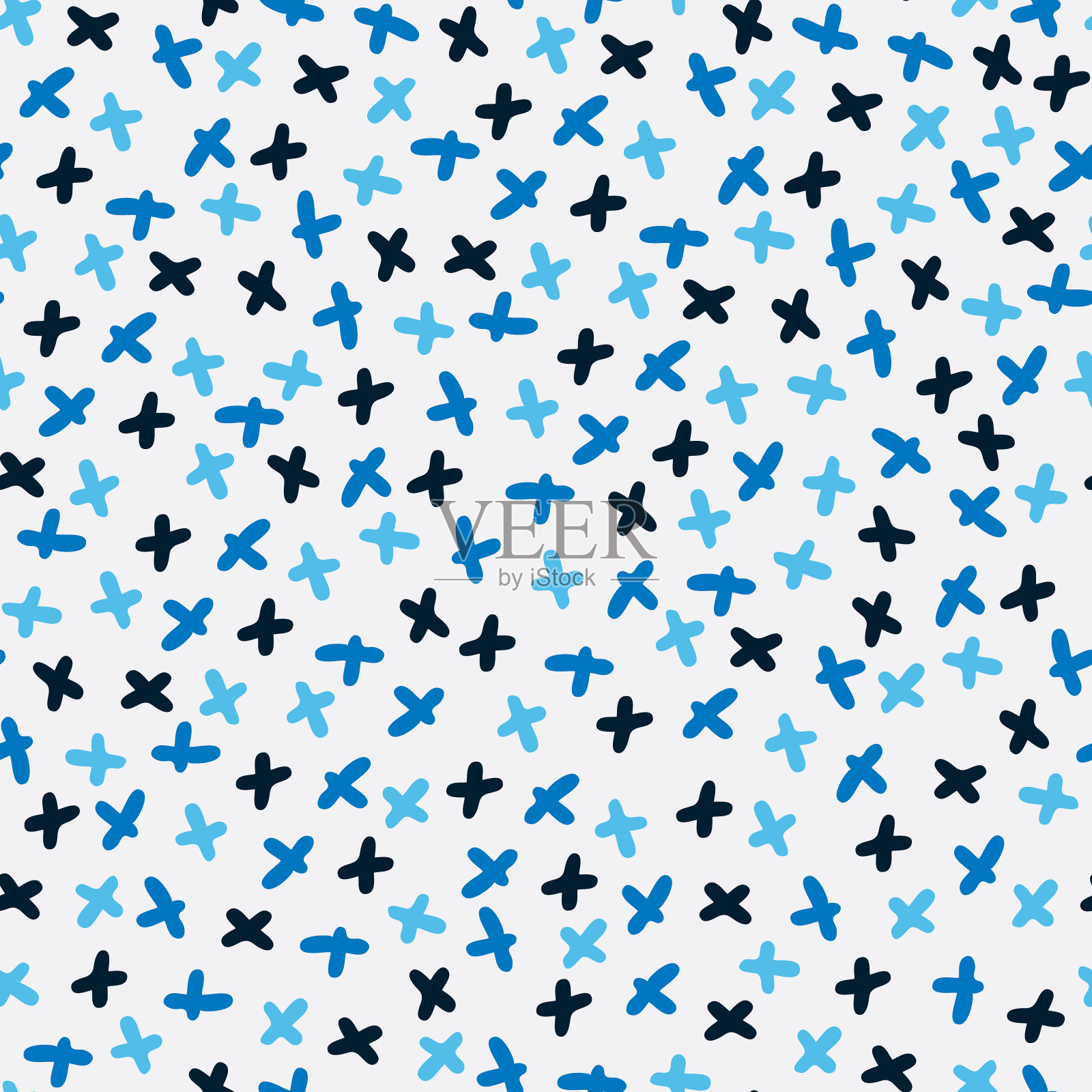 节日无缝星形图案，用于表面设计和其他设计项目插画图片素材