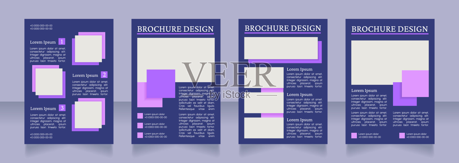 领导技能发展策略空白宣传册布局设计设计模板素材