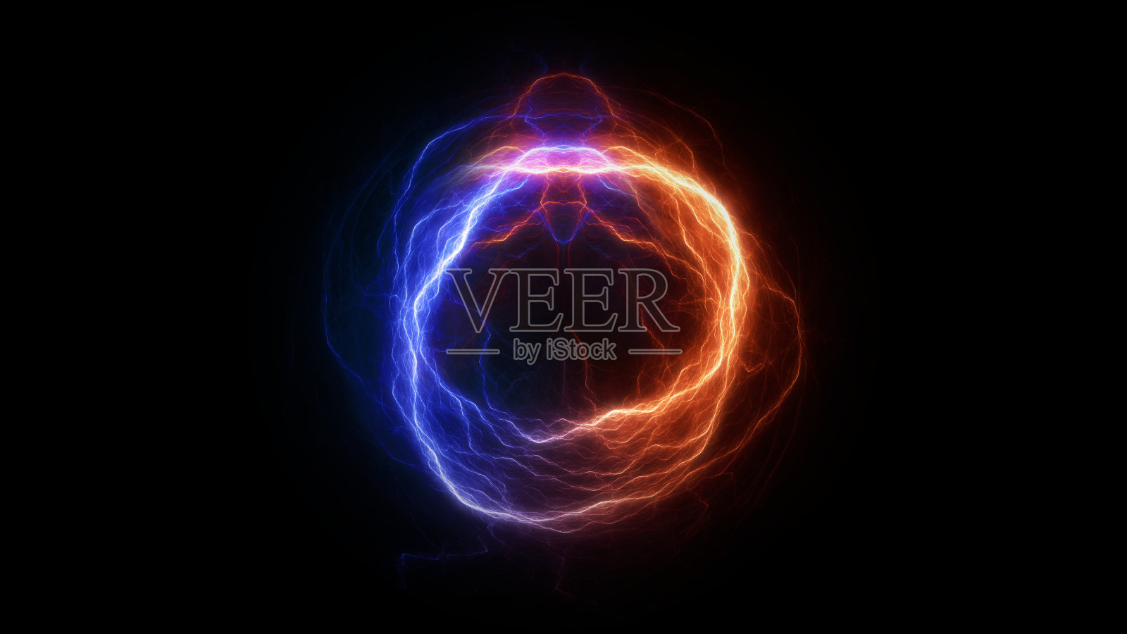 火冰闪电背景，电力电气摘要照片摄影图片