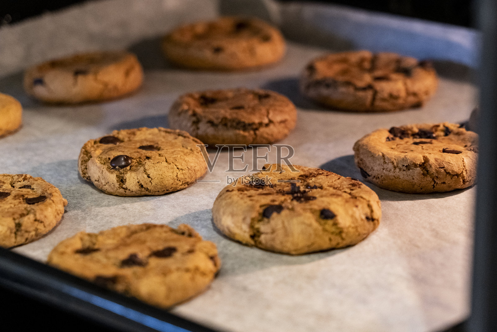 刚上的饼干照片摄影图片